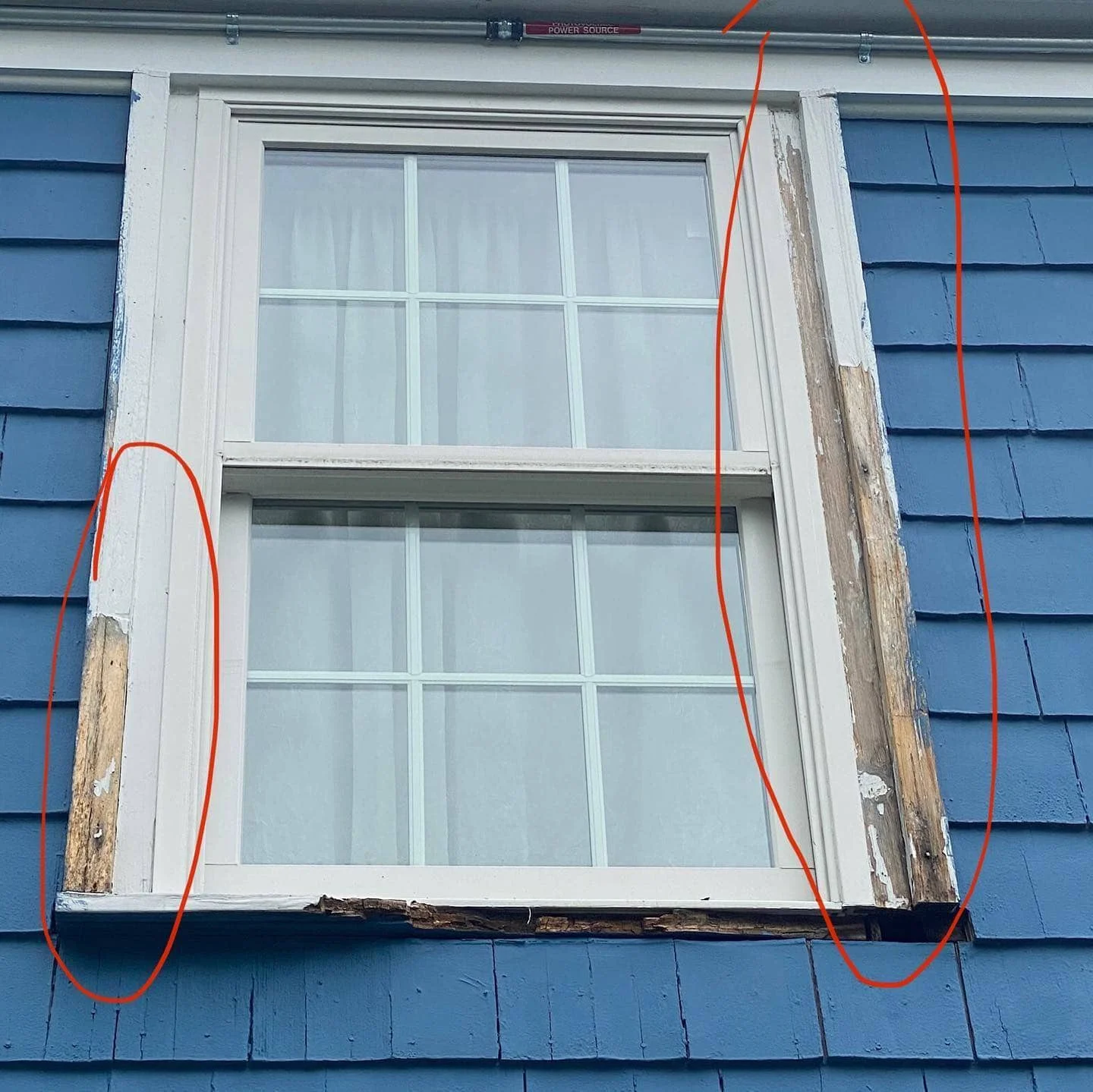 rotting wood is one of the signs your home needs a repaint