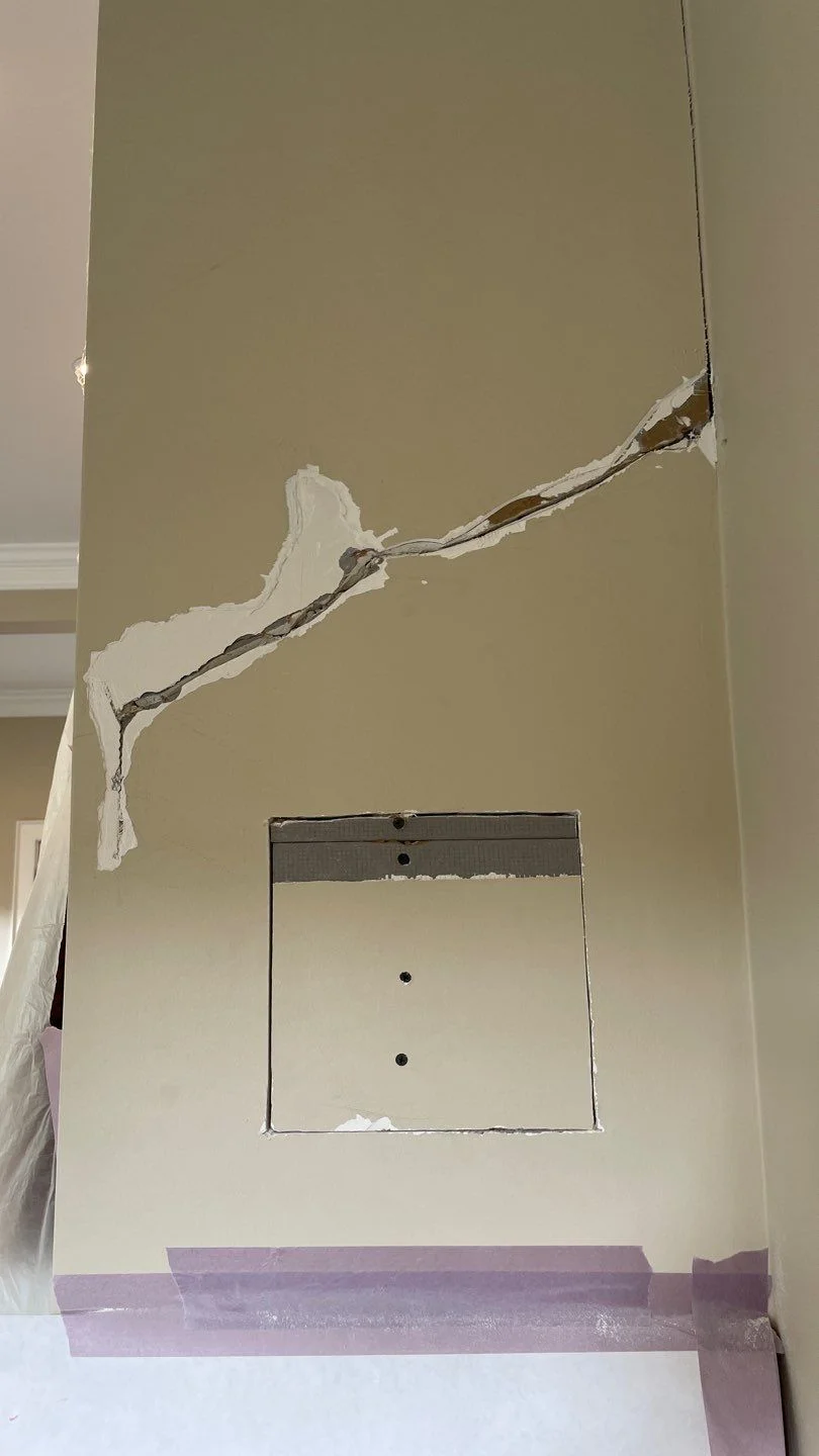 stress crack before home interior updates for fall