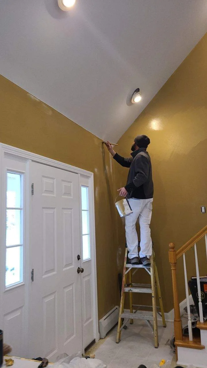 an outdated color can show that your interior needs to be repainted